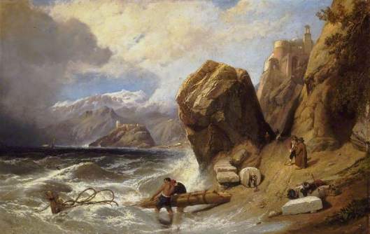 Coast Scene Near Genoa (1846)