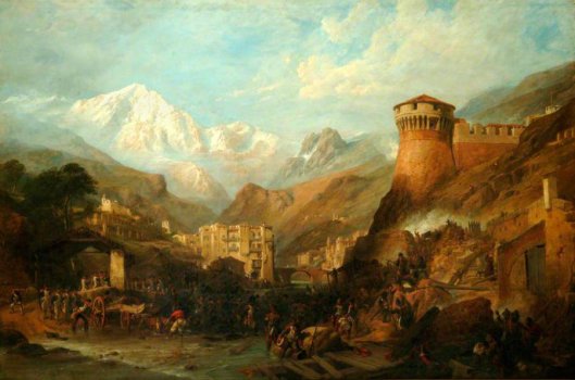 The Battle Of Roveredo, 1796 (1846)