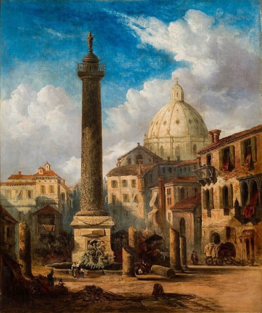 Trajan's Column, Rome (1850)