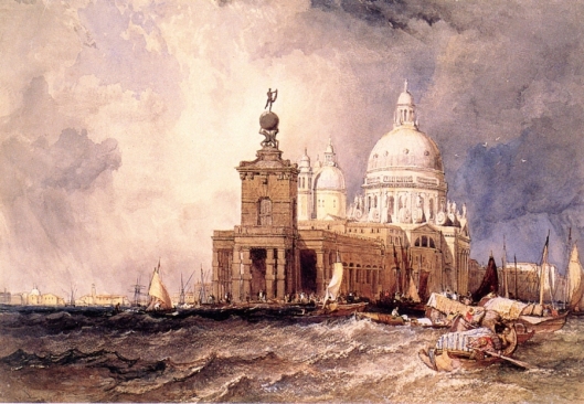 Venice, The Dogana And The Salute (1831)