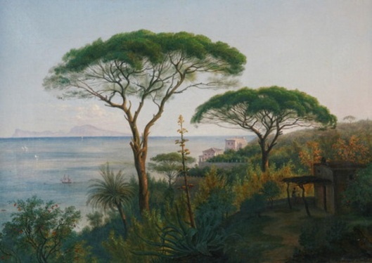 Evening Mood On The Coast Of The Gulf Of Naples (1830)