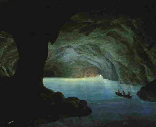 The Blue Grotto, Capri (1851)