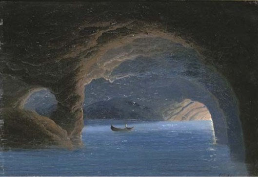 The Blue Grotto, Capri (1851)