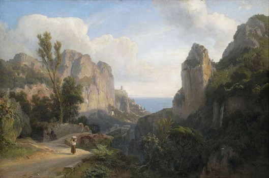 Valley Of The Mills, Near Amalfi (1878)