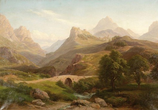 View Of Pieve di Cadore (1902)