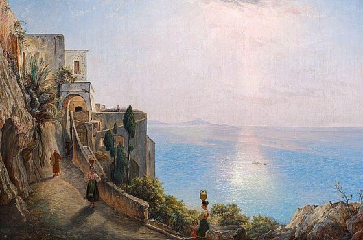 View Of The Bay Of Naples, Bright Sunshine (1842)