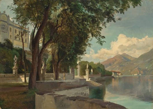 Villa Carlotta at Lake Como (1855)