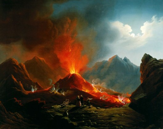 The Eruption Of Vesuvius (1872)